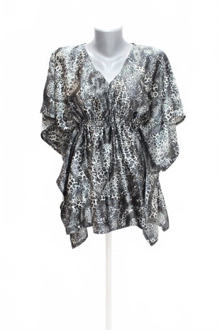 Damen bluse : Brand,Farbeanimal-print,größe: size