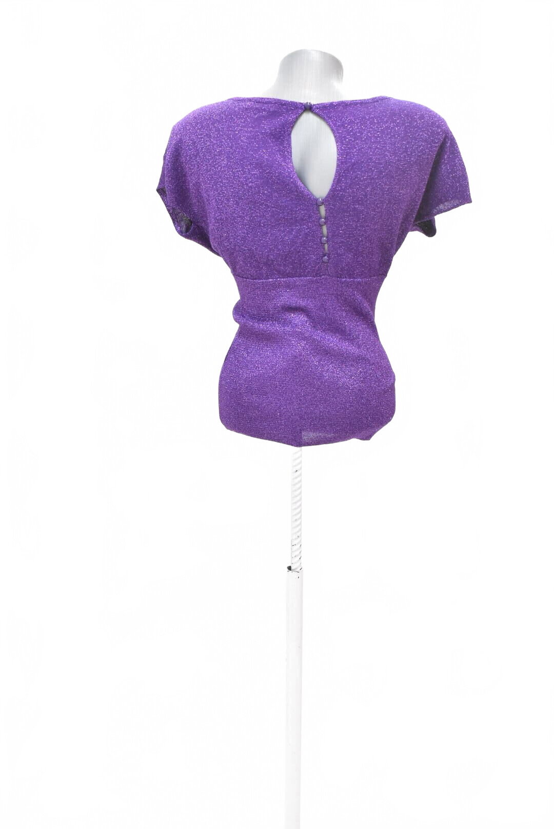 Damen -T-ShirtOrsayohne Aufdruck,farbeviolett,größeXS