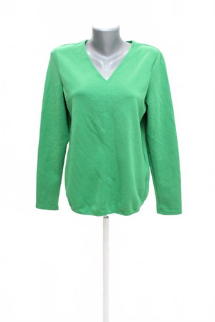 Damen -T-ShirtTchiboohne Aufdruck,farbegrün,größeS