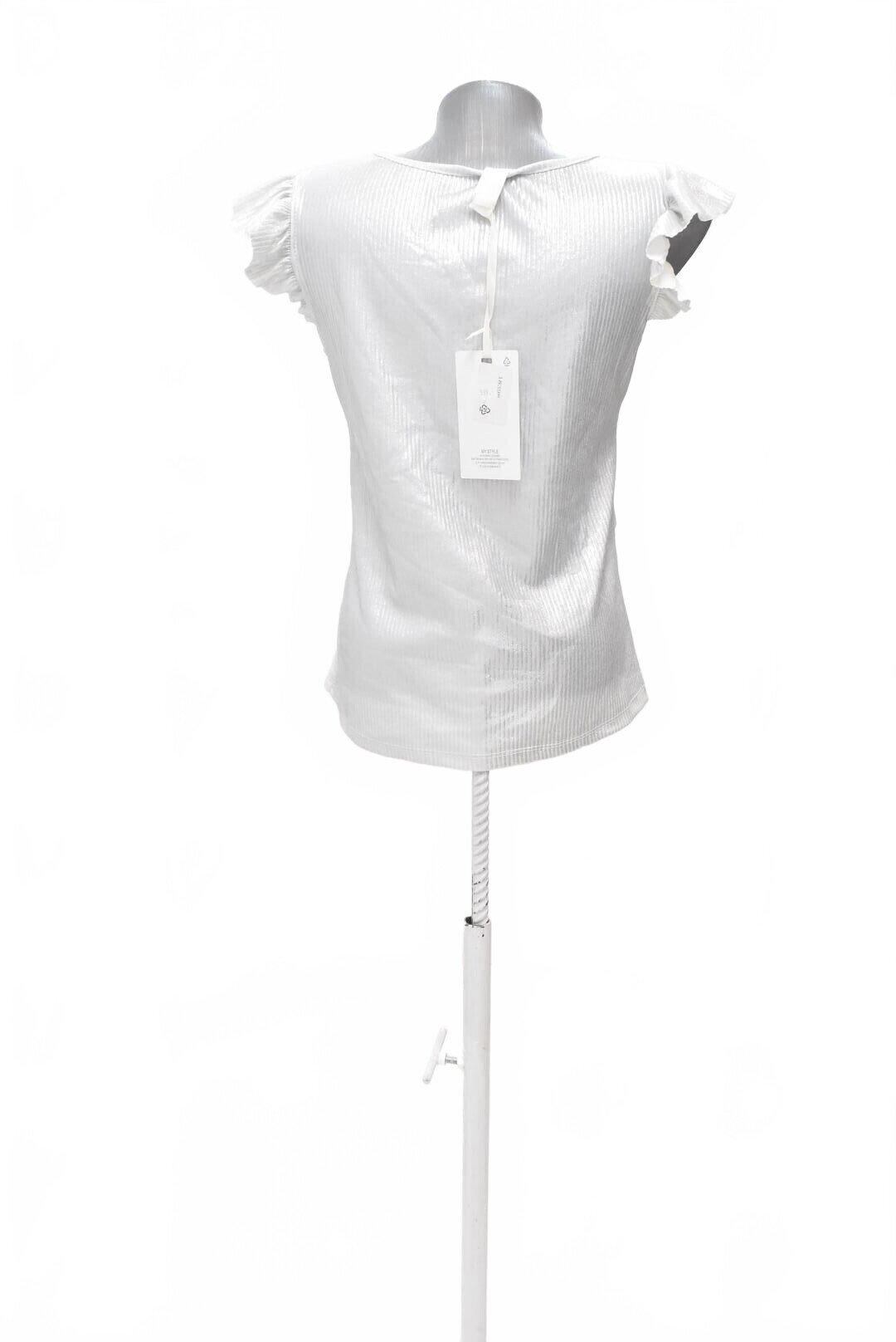 Damen -T-ShirtGenesisohne Aufdruck,farbesilber,größeS