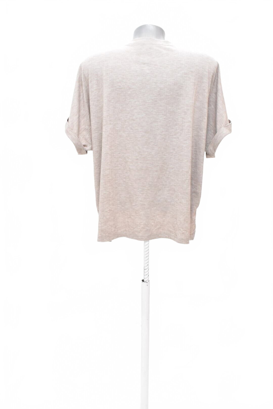 Damen -T-ShirtSheinohne Aufdruck,farbegrau,größeL