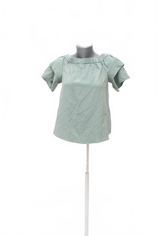 Damen -T-ShirtH&Mohne Aufdruck,farbekhaki,größe38