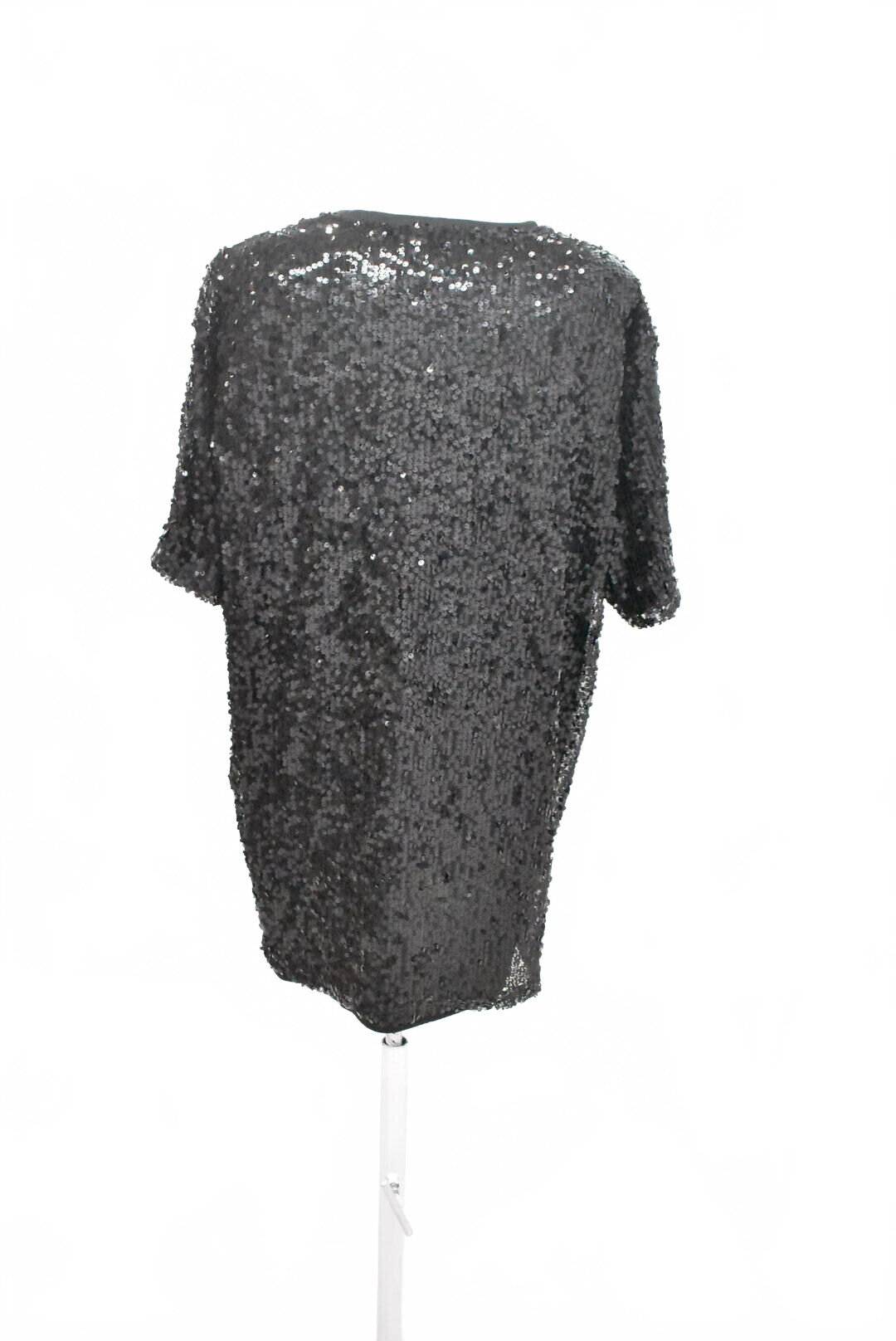 Damen -T-ShirtSheinmit Aufdruck,farbeschwarz,größe2XL