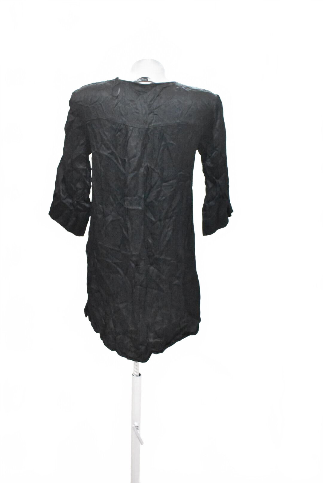 Damen -T-ShirtZaraohne Aufdruck,farbeschwarz,größeXS