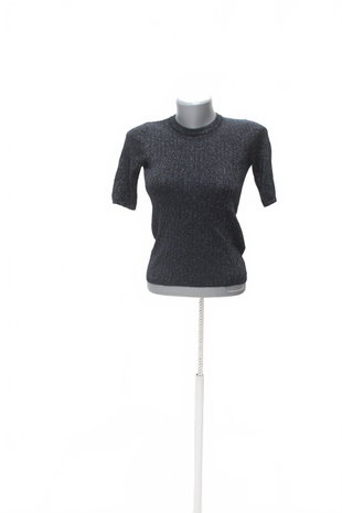 Damen -T-ShirtReservedohne Aufdruck,farbeschwarz,größeS