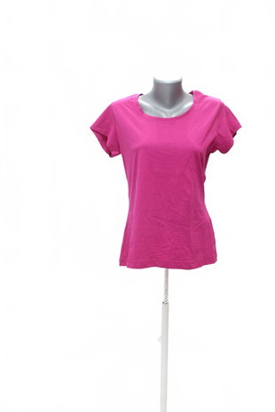 Damen -T-ShirtMalfiniohne Aufdruck,farberute,größeL