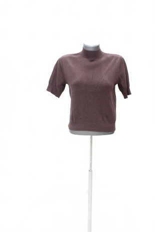 Damen -T-ShirtMohitoohne Aufdruck,farbebordo,größeS