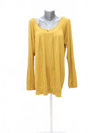 Damen -T-ShirtGenesisohne Aufdruck,farbegelb,größe46