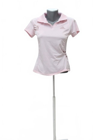 Damen -T-ShirtAdidasohne Aufdruck,farberute,größeXS