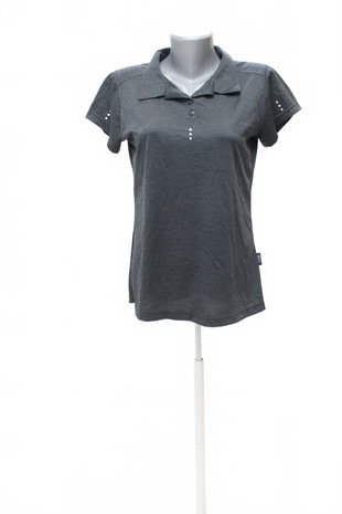 Damen -T-ShirtGenesisohne Aufdruck,farbeschwarz,größeM