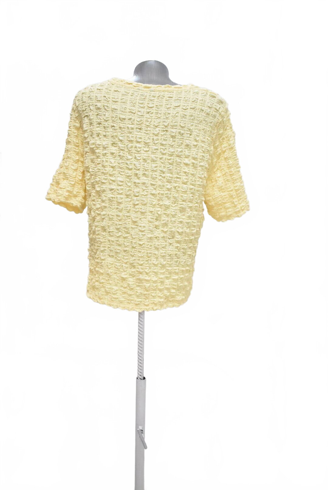 Damen -T-ShirtLindexohne Aufdruck,farbegelb,größeXL