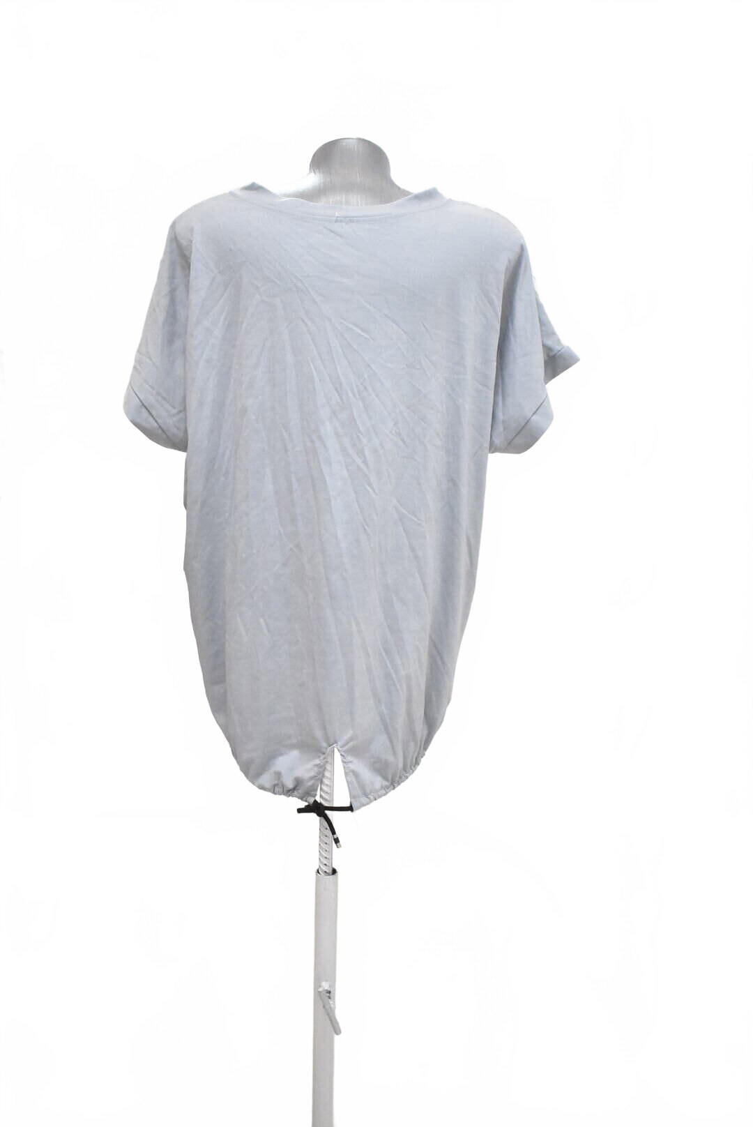 Damen -T-ShirtGenesismit Aufdruck,farbegrau,größeL