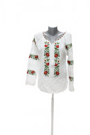 Damen -T-ShirtGenesisohne Aufdruck,farbegeblümt,größeM