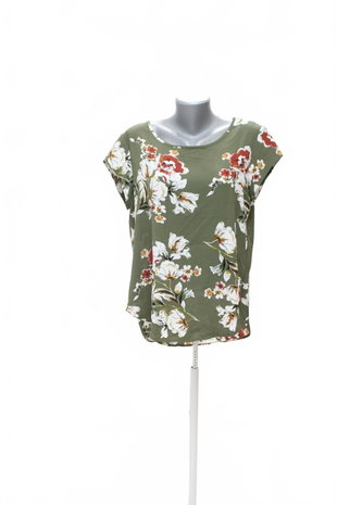 Damen -T-ShirtOnlyohne Aufdruck,farbegeblümt,größe40
