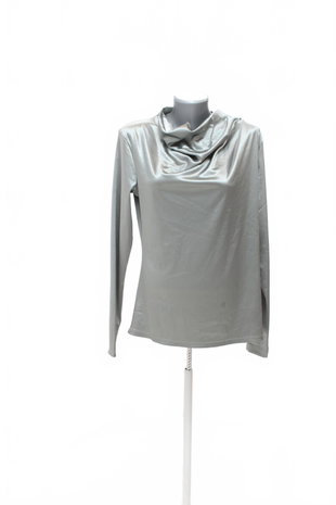 Damen -T-ShirtVero Modaohne Aufdruck,farbegrau,größeXL