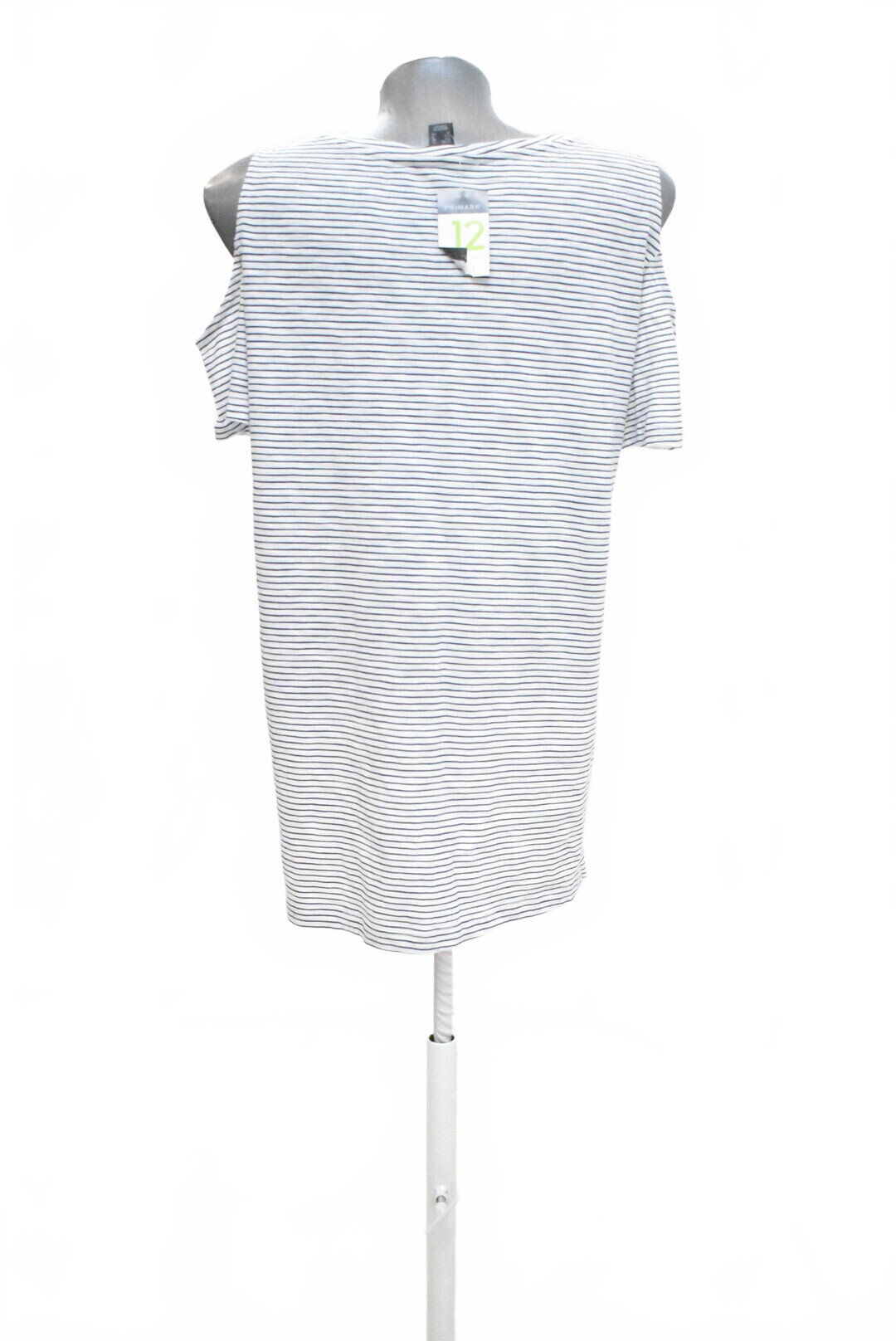 Damen -T-ShirtPrimarkmit Aufdruck,farbegestreift,größe40