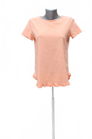 Damen -T-ShirtOrsayohne Aufdruck,farbeorange,größeS