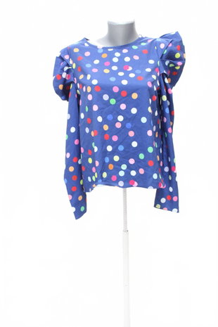 Damen -T-ShirtSheinohne Aufdruck,farbemehrfarbig,größeS
