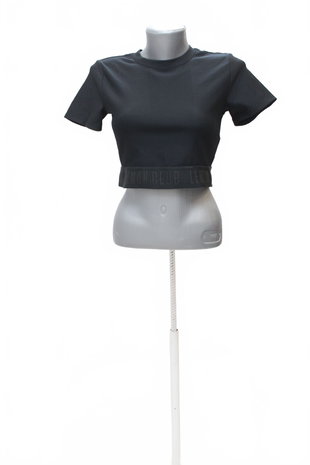 Damen -T-ShirtGenesisohne Aufdruck,farbeschwarz,größeM
