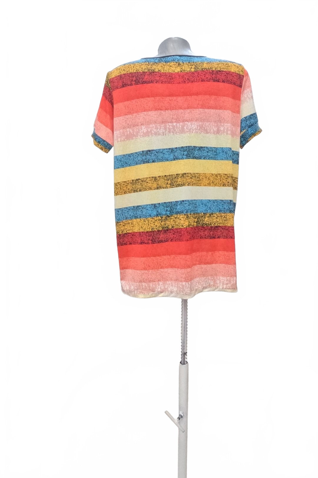 Damen -T-ShirtGenesisohne Aufdruck,farbemehrfarbig,größeL