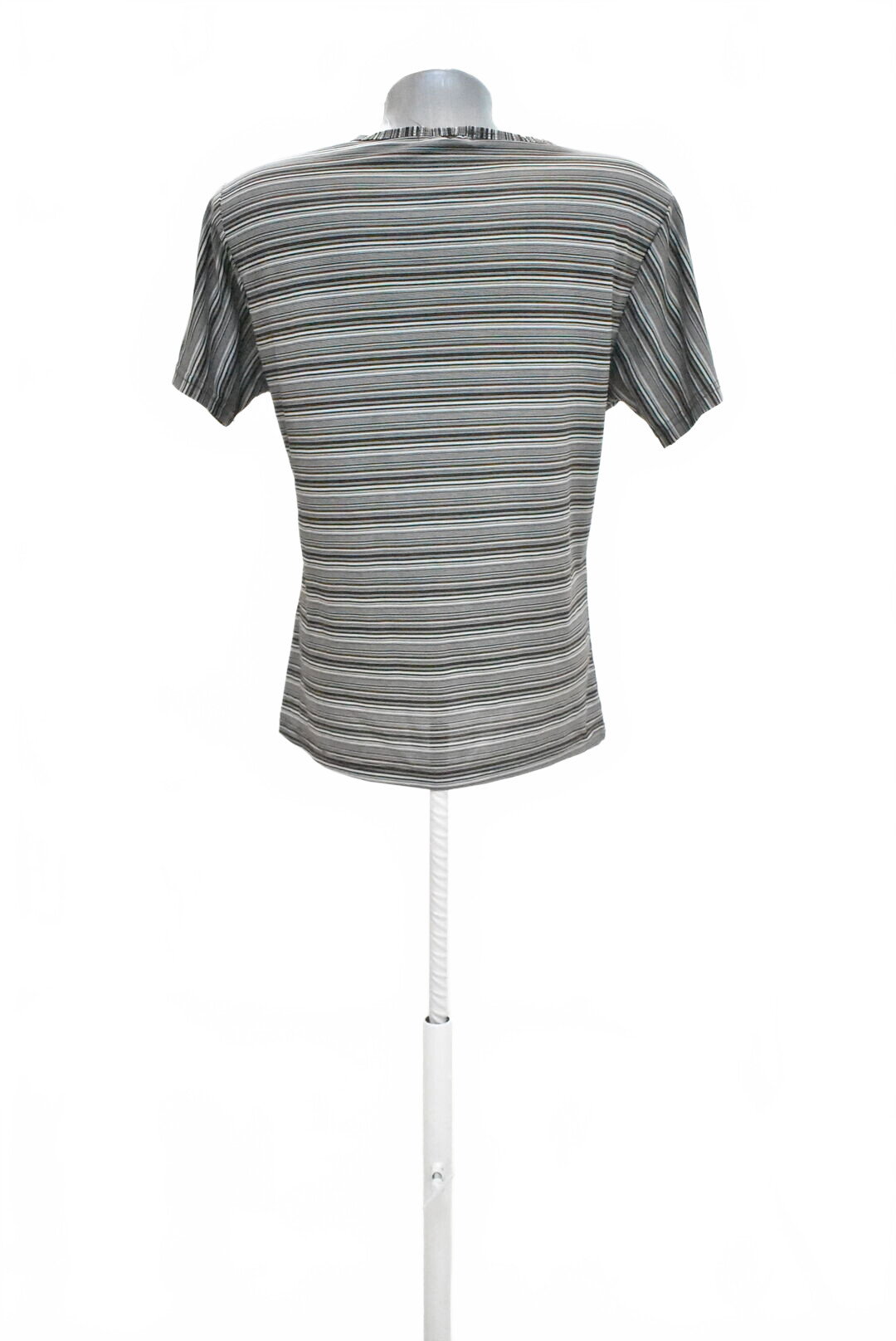 Damen -T-ShirtTemsterohne Aufdruck,farbegestreift,größe2XL