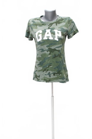 Damen -T-ShirtGapmit Aufdruck,farbegemustert,größeM