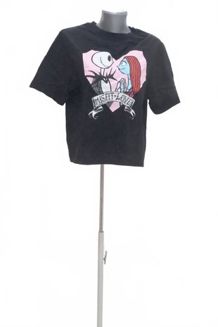 Damen -T-ShirtGenesismit Aufdruck,farbeschwarz,größeL