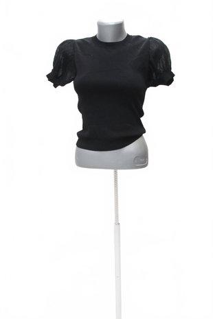 Damen -T-ShirtMangoohne Aufdruck,farbeschwarz,größeS
