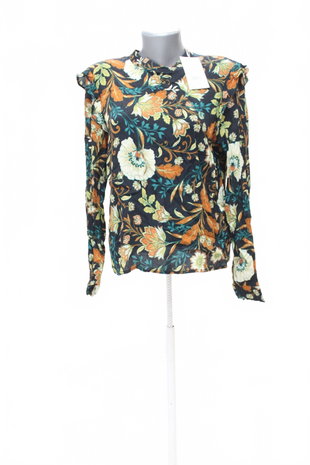 Damen bluse : Brand,Farbegeblümt,größe: size