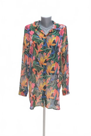 Damen bluse : Brand,Farbegeblümt,größe: size