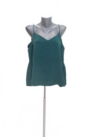 Damen -T-ShirtH&Mohne Aufdruck,farbegrün,größe40