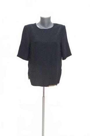 Damen -T-ShirtMangoohne Aufdruck,farbeschwarz,größeM