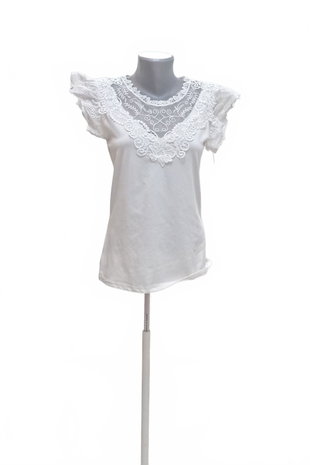 Damen -T-ShirtGenesisohne Aufdruck,farbeweiss,größeL