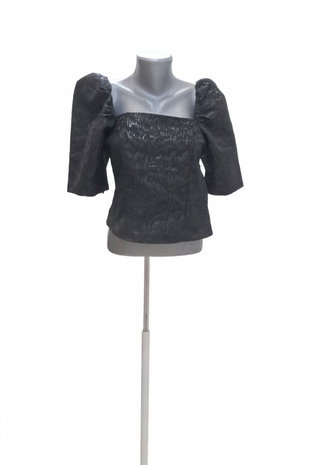 Damen -T-ShirtH&Mohne Aufdruck,farbeschwarz,größeS