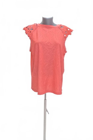 Damen -T-ShirtGenesisohne Aufdruck,farberute,größeL