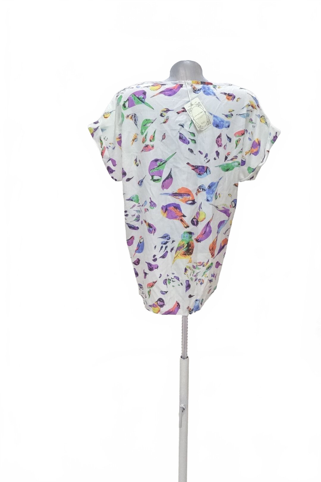 Damen -T-ShirtGenesisohne Aufdruck,farbegemustert,größe2XL