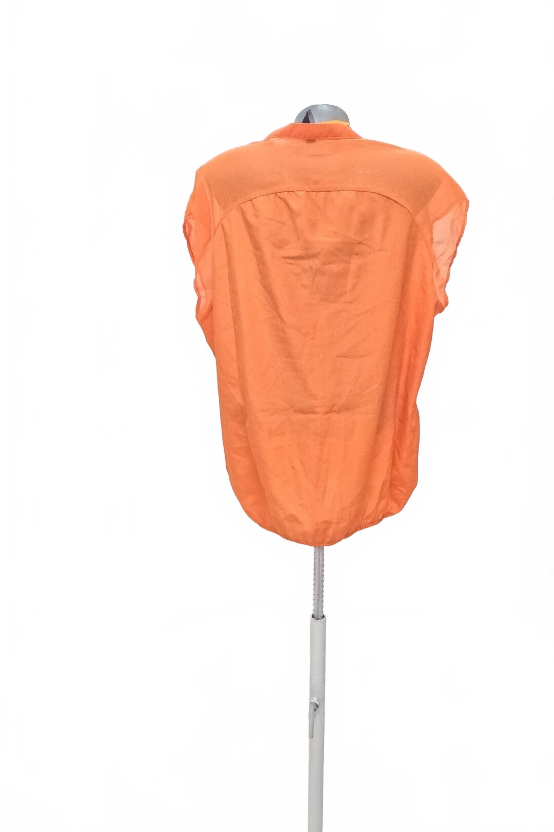 Damen -T-ShirtFlameohne Aufdruck,farbeorange,größeXL