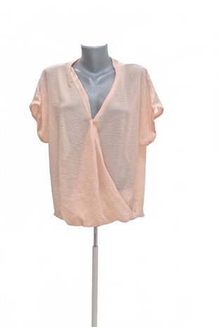 Damen -T-ShirtF&Fohne Aufdruck,farbebeige,größe46