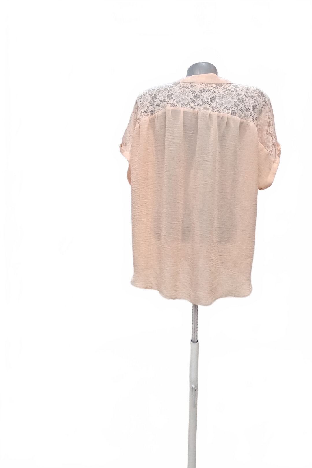 Damen -T-ShirtF&Fohne Aufdruck,farbebeige,größe46