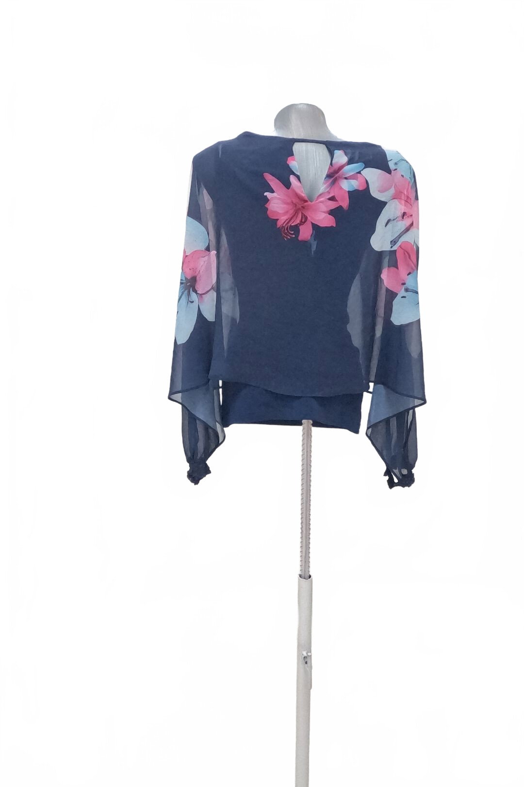 Damen -T-ShirtOrsayohne Aufdruck,farbegeblümt,größeS