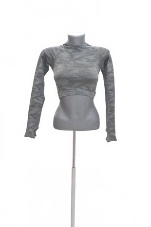 Damen -T-ShirtFbsisterohne Aufdruck,farbegemustert,größe2XS