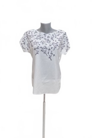 Damen -T-ShirtOrsayohne Aufdruck,farbegeblümt,größeM