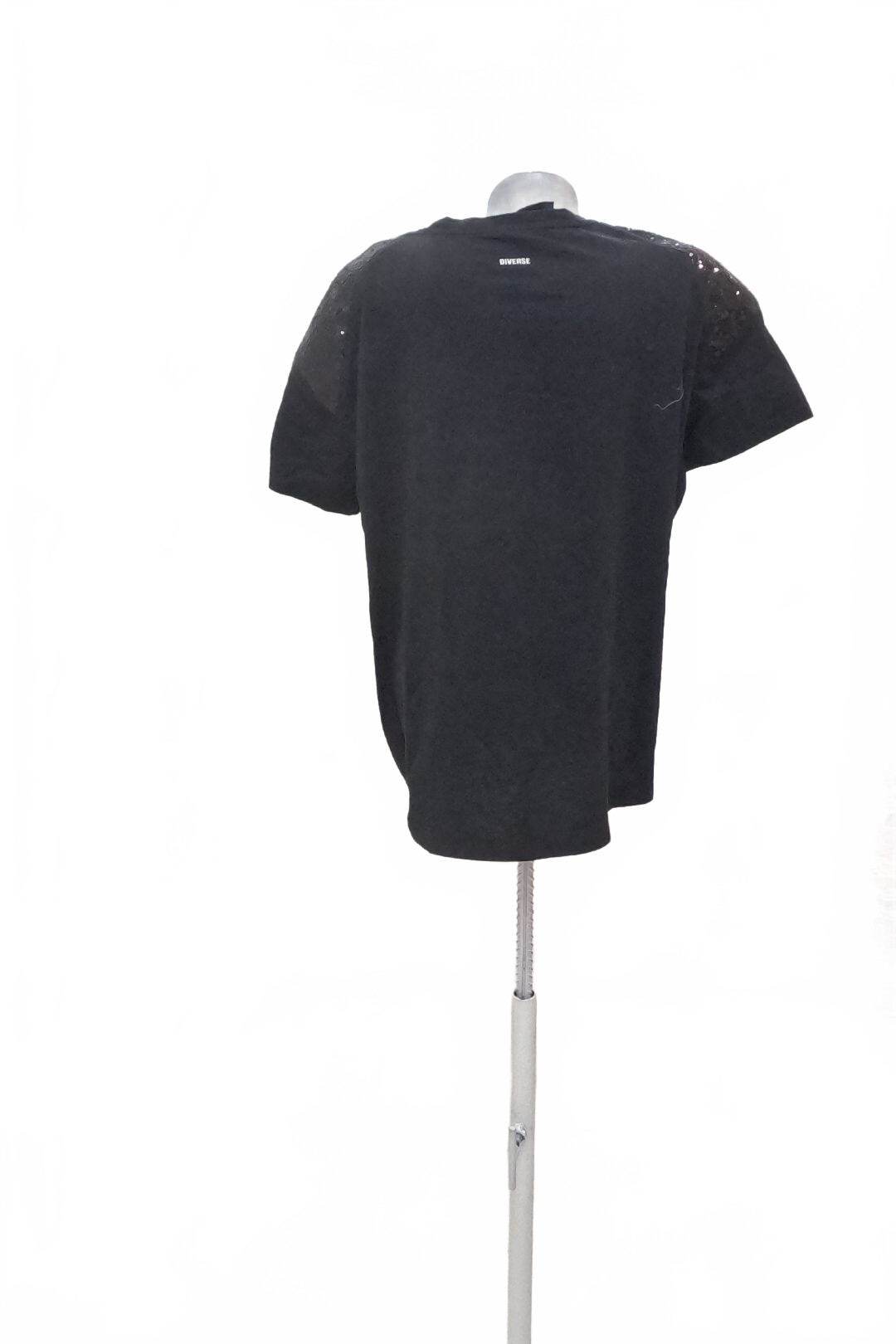 Damen -T-ShirtGenesismit Aufdruck,farbeschwarz,größeS