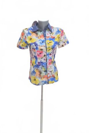 Damen bluse : Brand,Farbegeblümt,größe: size