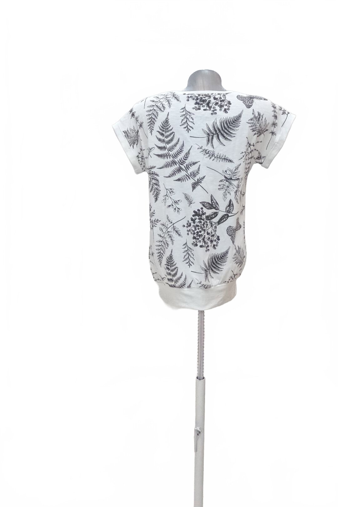 Damen -T-ShirtJtxohne Aufdruck,farbegemustert,größeM