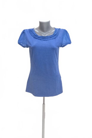 Damen -T-ShirtOrsayohne Aufdruck,farbeblau,größeL