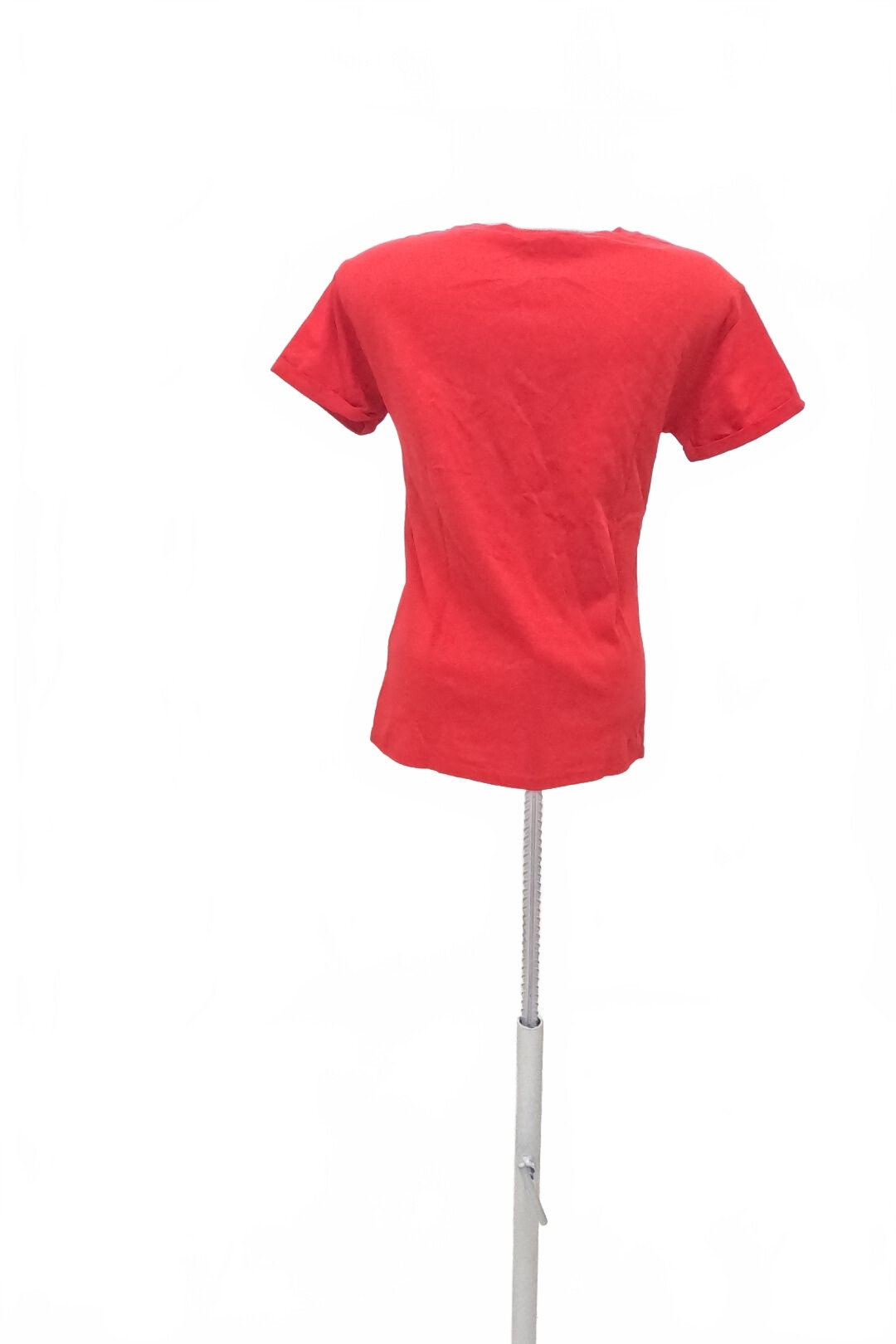 Damen -T-ShirtOrsaymit Aufdruck,farberot,größeS