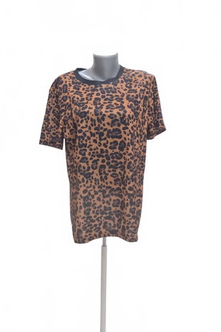 Damen -T-ShirtGenesisohne Aufdruck,farbeanimal-print,größeM