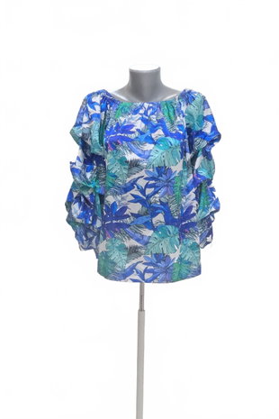 Damen -T-ShirtGenesisohne Aufdruck,farbegemustert,größeM