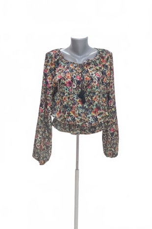 Damen -T-ShirtGenesisohne Aufdruck,farbegeblümt,größeM